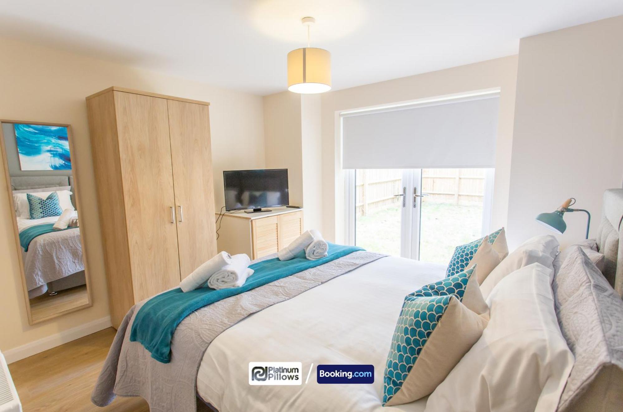 Modern Oxford 2 Bedroom Apartments, Near Headington Hospital, Families & Contractor Accommodation With Parking Esterno foto