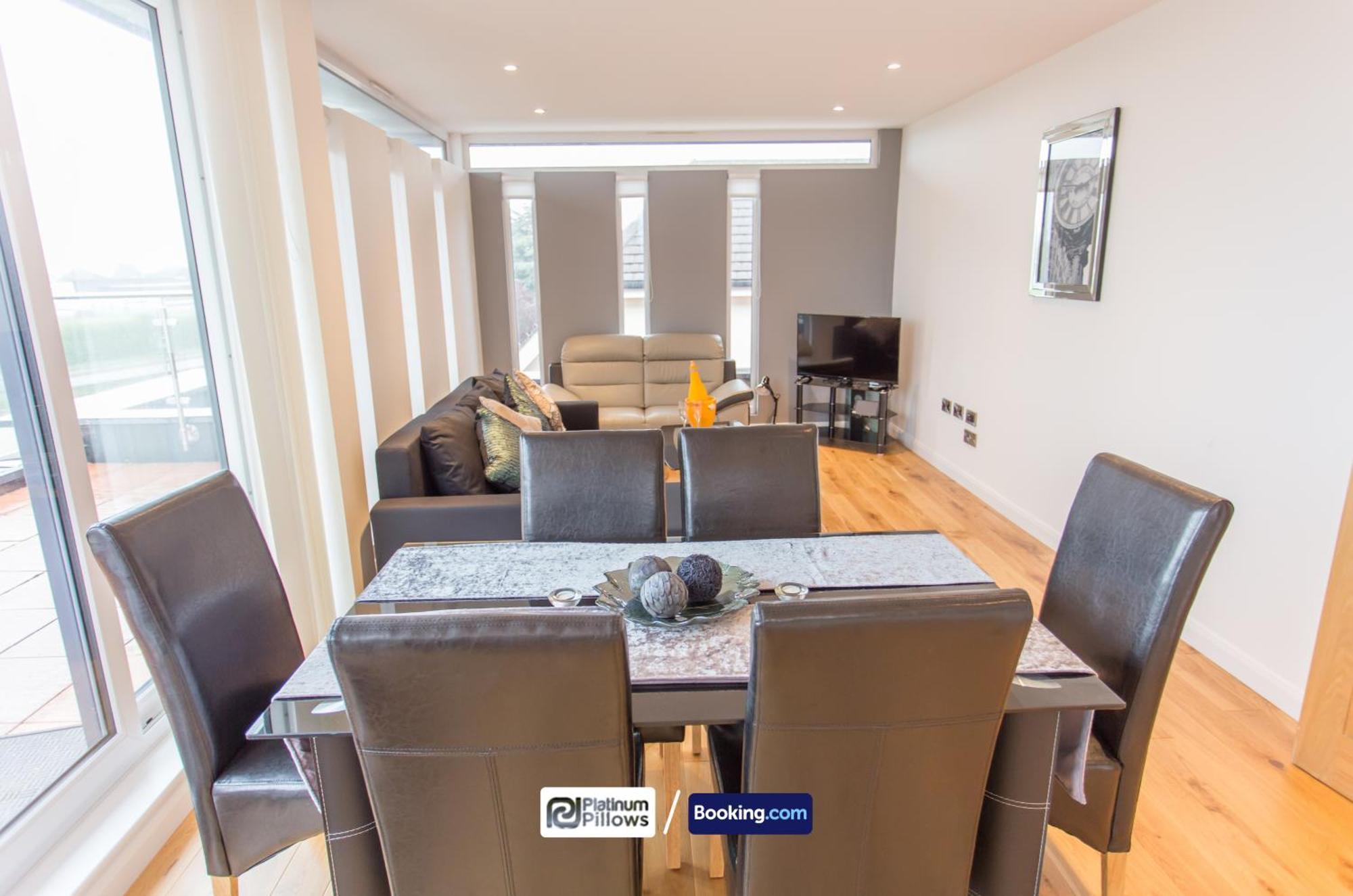 Modern Oxford 2 Bedroom Apartments, Near Headington Hospital, Families & Contractor Accommodation With Parking Esterno foto